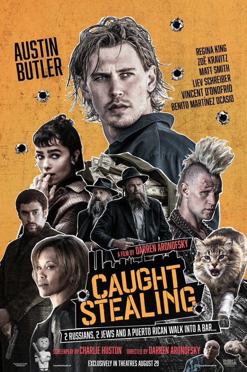 Caught Stealing Mondays we Have Open Captioning for those that struggle with dialogue while watching movies!