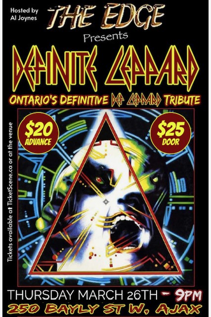 DEFINITE LEPPARD   ( DEF LEPPARD Tribute)