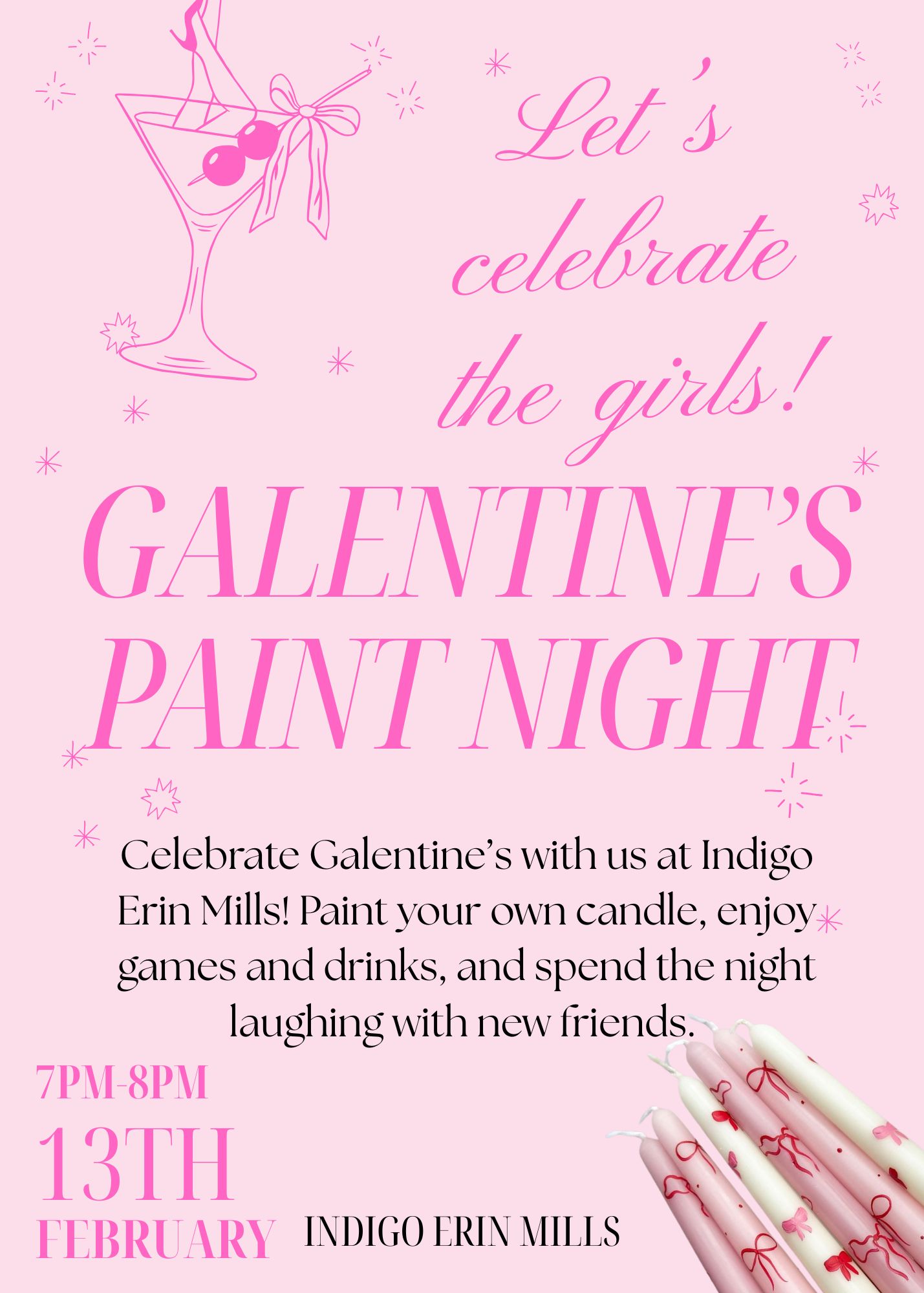 Galentine's Paint Night