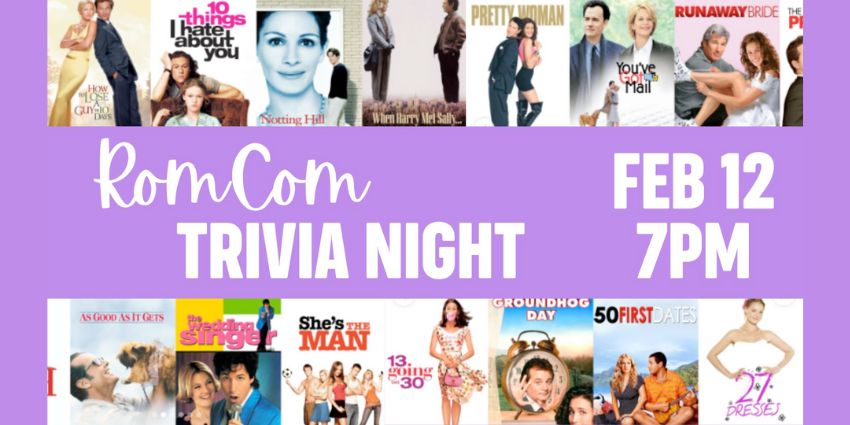 Rom-Com Movie Trivia Night at Craft Putt!