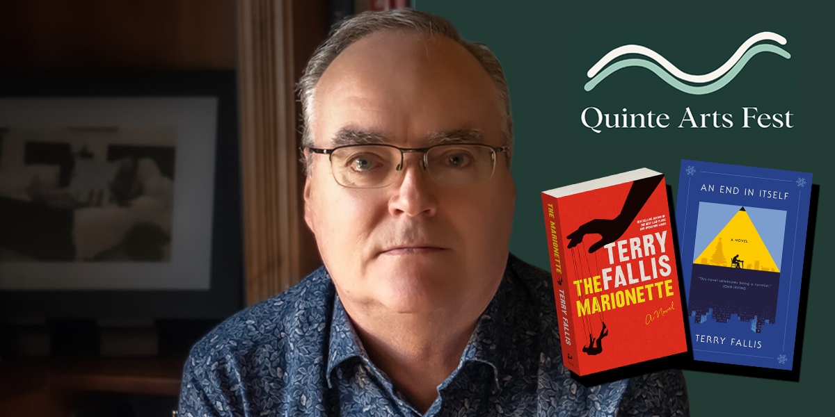 Terry Fallis at Quinte Arts Fest