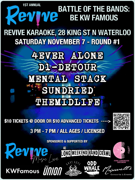 Revive Karaoke's Battle of the Bands: Be KW Famous - Round #1