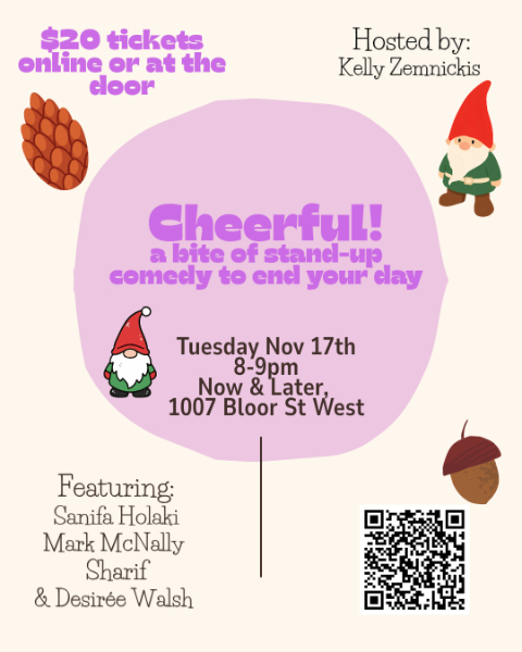 Cheerful! (a night of stand-up comedy)